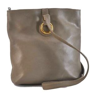 Authentic Gray Gucci Crossbody Purse Vintage Shoulder Bag Purse